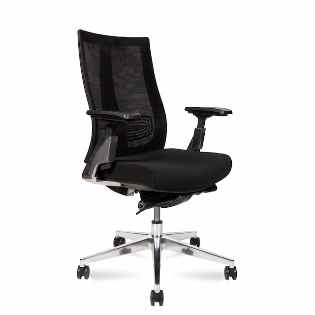 Кресло офисное Norden Vogue aluminium LB CH-203B-B-BB