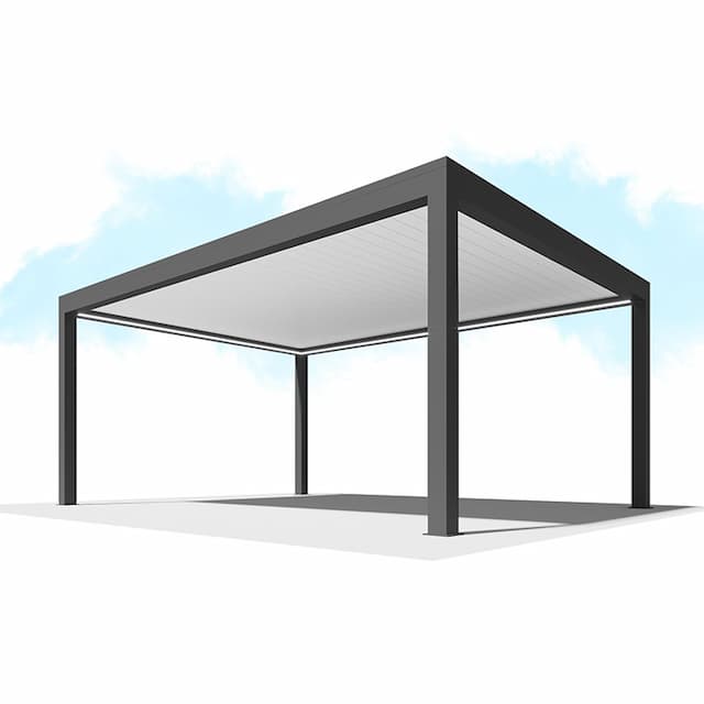 Пергола Сити-Форм Pergola В500-25П Bioclimatic с поворотными ламелями ЛАМЕЛЬ 250 X 53 (7,0х3,0) 1 модуль