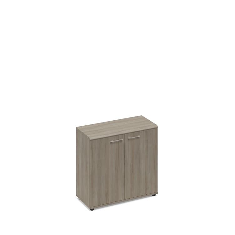 Шкаф низкий закрытый (топ МДФ) Юнитекс МР 9351 ВЛ/ВЛ/ВЛ вяз либерти