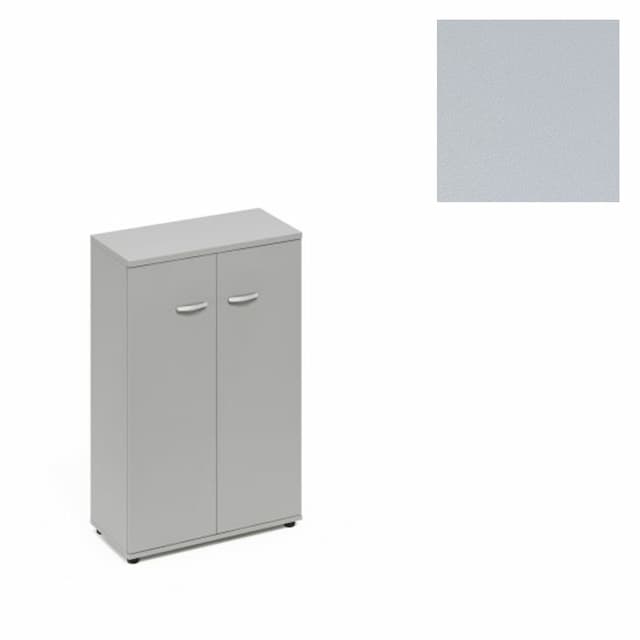 Шкаф средний закрытый Юнитекс А4 (78x36.4x119.4) А4 9364 СЕ серый