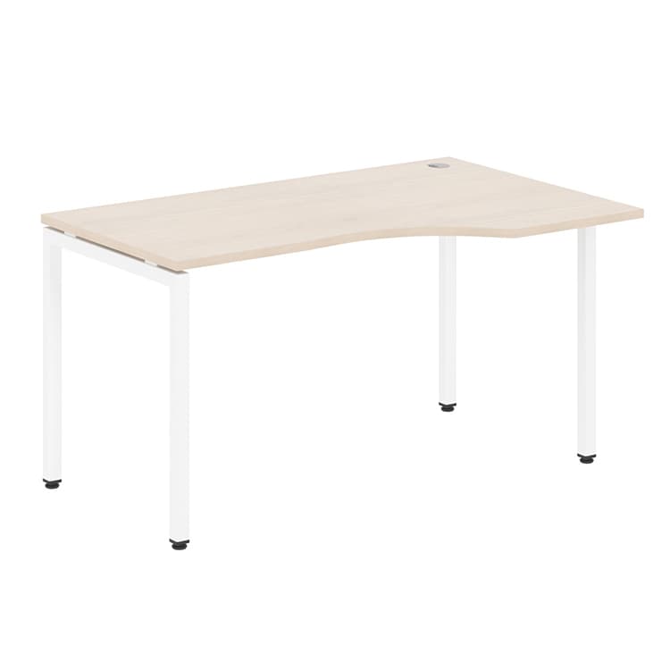 Стол эргономичный Skyland XSCET 149(R) бук тиара/белый 1400х900х750 XTEN-S