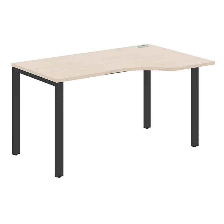 Стол эргономичный Skyland XS6CET 149(R) бук тиара/антрацит 1400х900х750 XTEN-S60