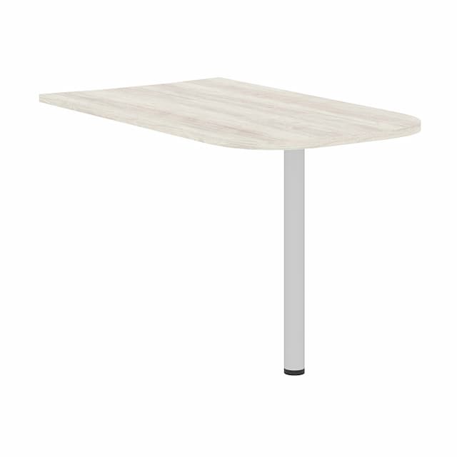 Брифинг-приставка Skyland XB 127 Сосна Эдмонт/Алюминий 1200х700х750 XTEN