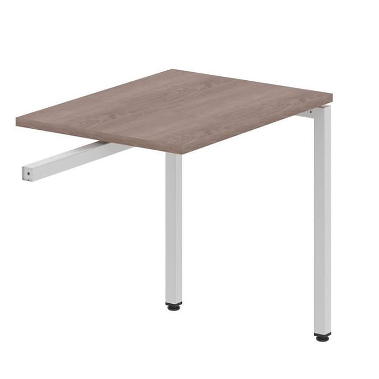 Брифинг-приставка Skyland XSB 860 Дуб Сонома/Алюминий 800х600х750 XTEN-S