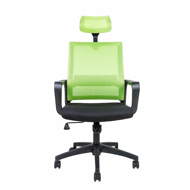 Кресло офисное Norden Бит 815А-AF07-T09 (зеленая сетка / черная ткань)