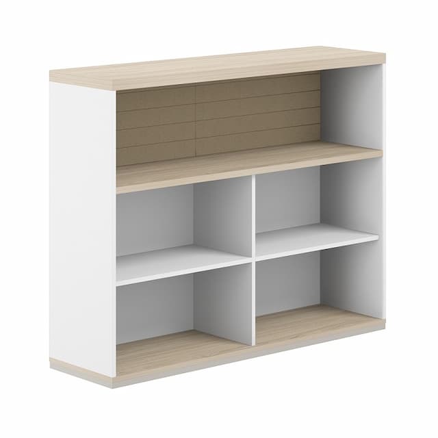 Стеллаж-комбо 1238 односторонний Norden Allegro AG.251.402.661.BG с топом и экраном тканевым высоким