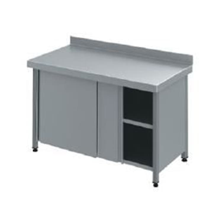 Стол закрытый с дверями купе пристенный Cryspi СРП Ш К 1700х700