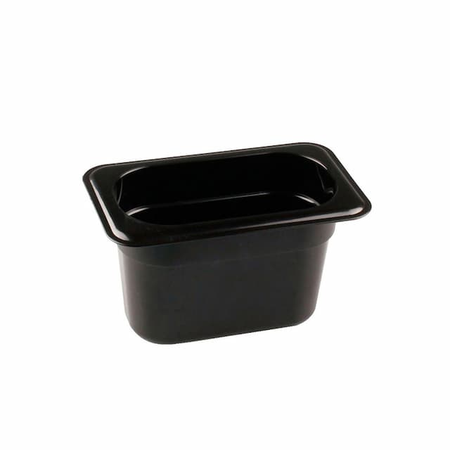 Гастроемкость RESTOLA GN1/9х100, полипропилен черный