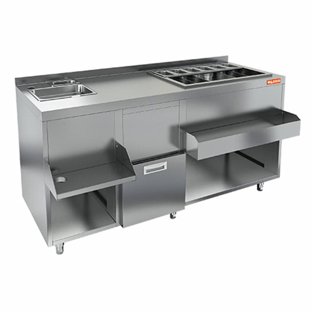 Барная станция Hicold НБМКС-16/7БПК (без ящиков)