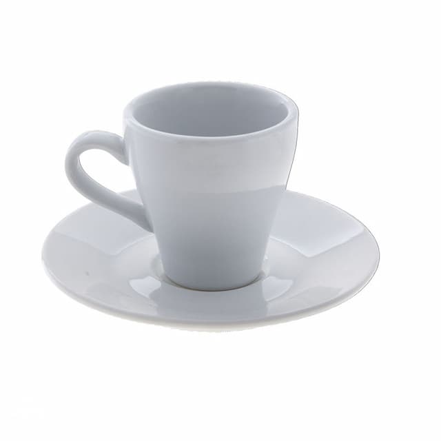 Кофейная пара с круглым блюдцем Collage 90 мл