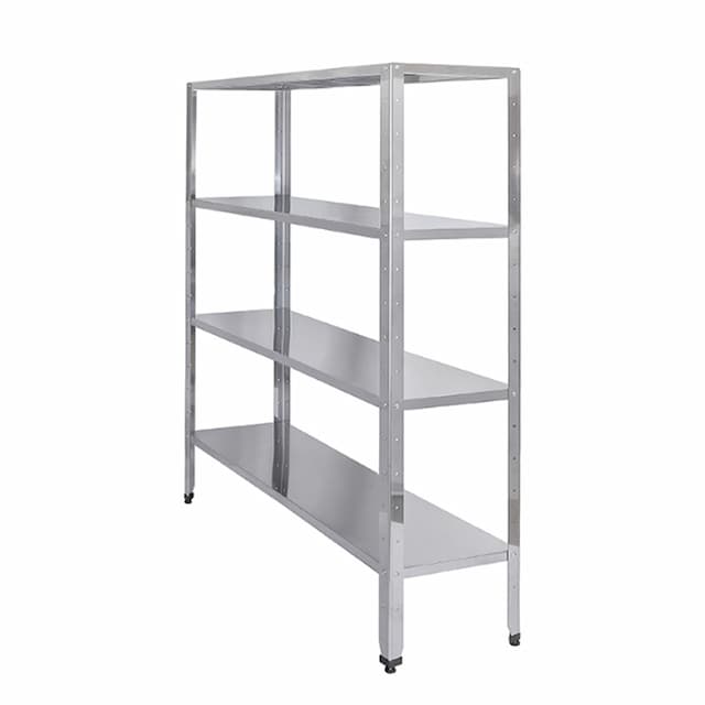 Стеллаж кухонный Luxstahl СР-1800х1700х300/4 нерж