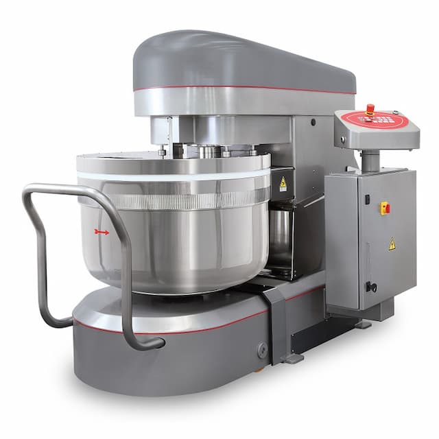 Тестомес спиральный с подкатной дежой APACH BAKERY LINE L-R 80