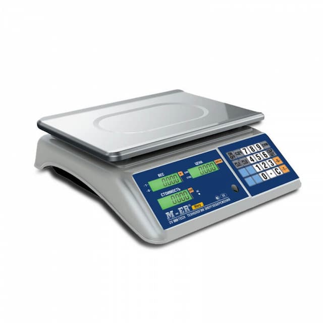 Торговые настольные весы MERTECH M-ER 223 AC-32.5 "Mary" LCD