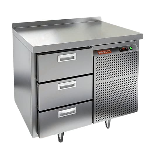 Стол морозильный Hicold GN 3/BT